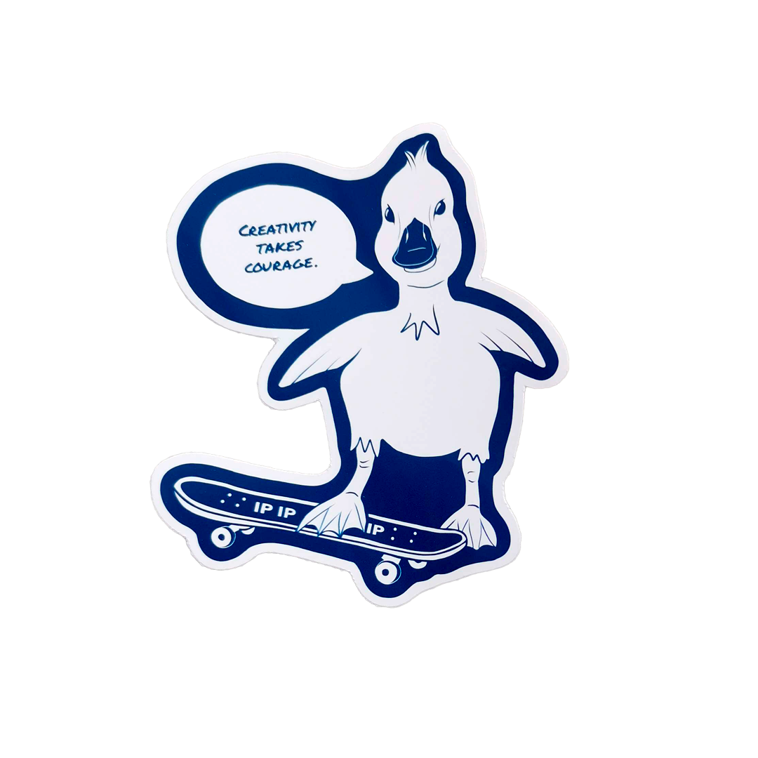 Duck Sticker